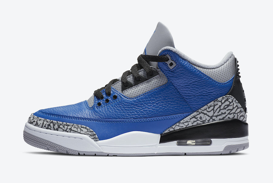 Air Jordan 3 Varsity Royal Shoes